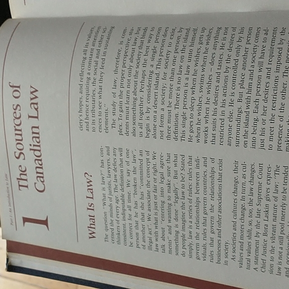 GUC 🇨🇦 Text Book - All About Law by Dwight L. Gibson & Terry G. Murphy - Picture 8 of 8